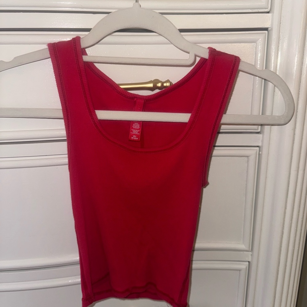 SKIMS Red Tank Top XS